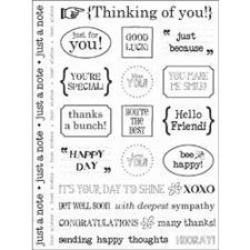 SRM Sticker Sentiments - Thinking of You