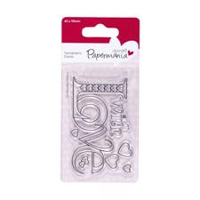 Clearstamp - With Love