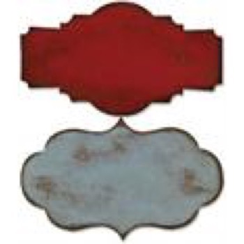 Tim Holtz / Sizzix Die - Bigz / Styled Labels