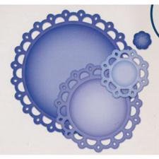 Spellbinders Nestabilities Dies - Picot Edge Circles
