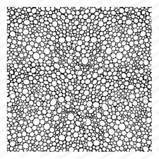 Cover a Card Cling Stamp  - Bubbles