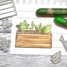 GummiApan DIE - Plantekasse med Afgrøder