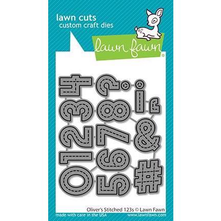 Lawn Cuts - Oliver\'s Stitched 123s - DIES