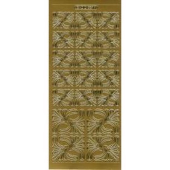 Stickers - Hj�rner - Guld
