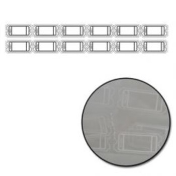 Maya Road Transparencies - Mini Ticket Strip / White