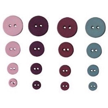 Buttons - Round / Vintage