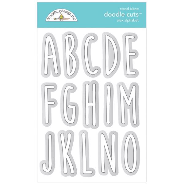 Doodlebug Design Dies - Alex Alphabet 