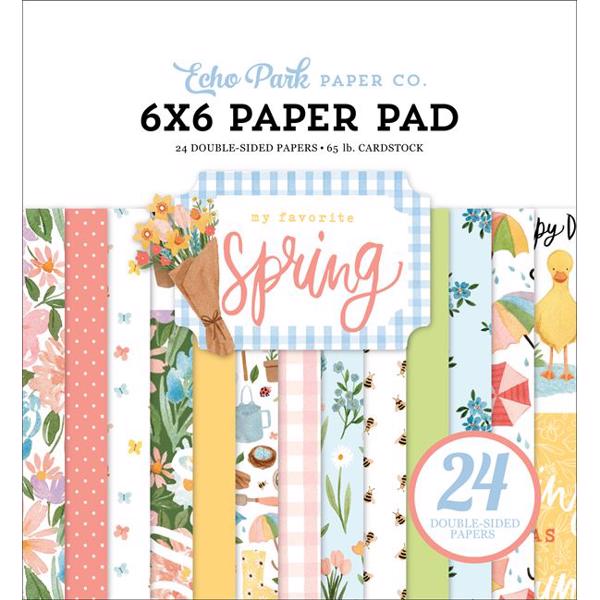 Echo Park Paper Pad 6x6" - My Favorite Spring