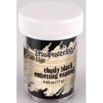 Deep Impressions Embossing Pulver - Chunky Black