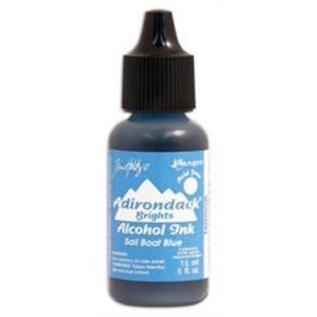 Alcohol Ink - Sailboat Blue