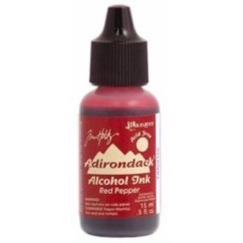 Alcohol Ink - Red Pepper
