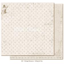 Scrapbook Paper - Vintage Romance / Falling for you