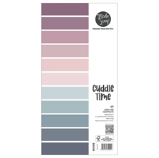 ModaScrap Paper Color Palette 6"x12" - Cuddle Time (ensfarvet)