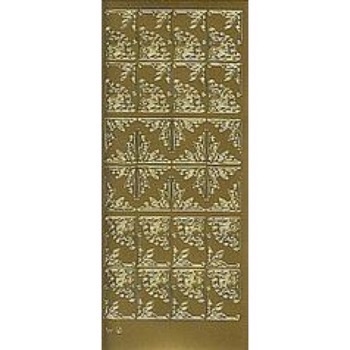 Stickers - Sm� hj�rner (145) - Guld