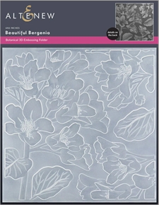 Altenew Embossing Folder - Beautiful Bergenia 3D