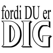 Clearstamp - Fordi DU er DIG