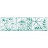 Rollagraph Jumbo Wheel - Floral Squares
