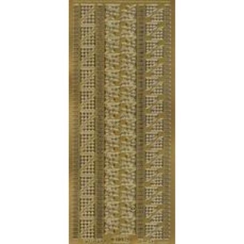 Stickers - Sm� hj�rner (1034) - Guld