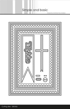 Simple and Basic Die - Base Frames (til 5x7"- 12,7x17,8 cm kort)