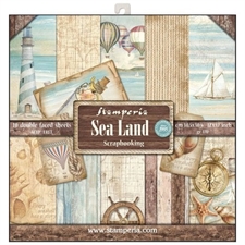 Stamperia Paper Pack 12x12" - Sea Land